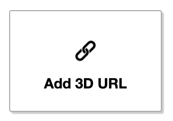 Add 3D URL button in the editor