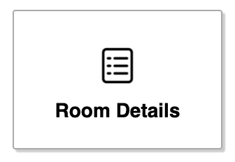 Room details button in the editor