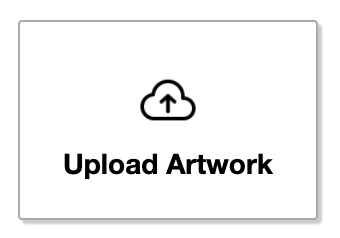 Upload artworks button in the editor