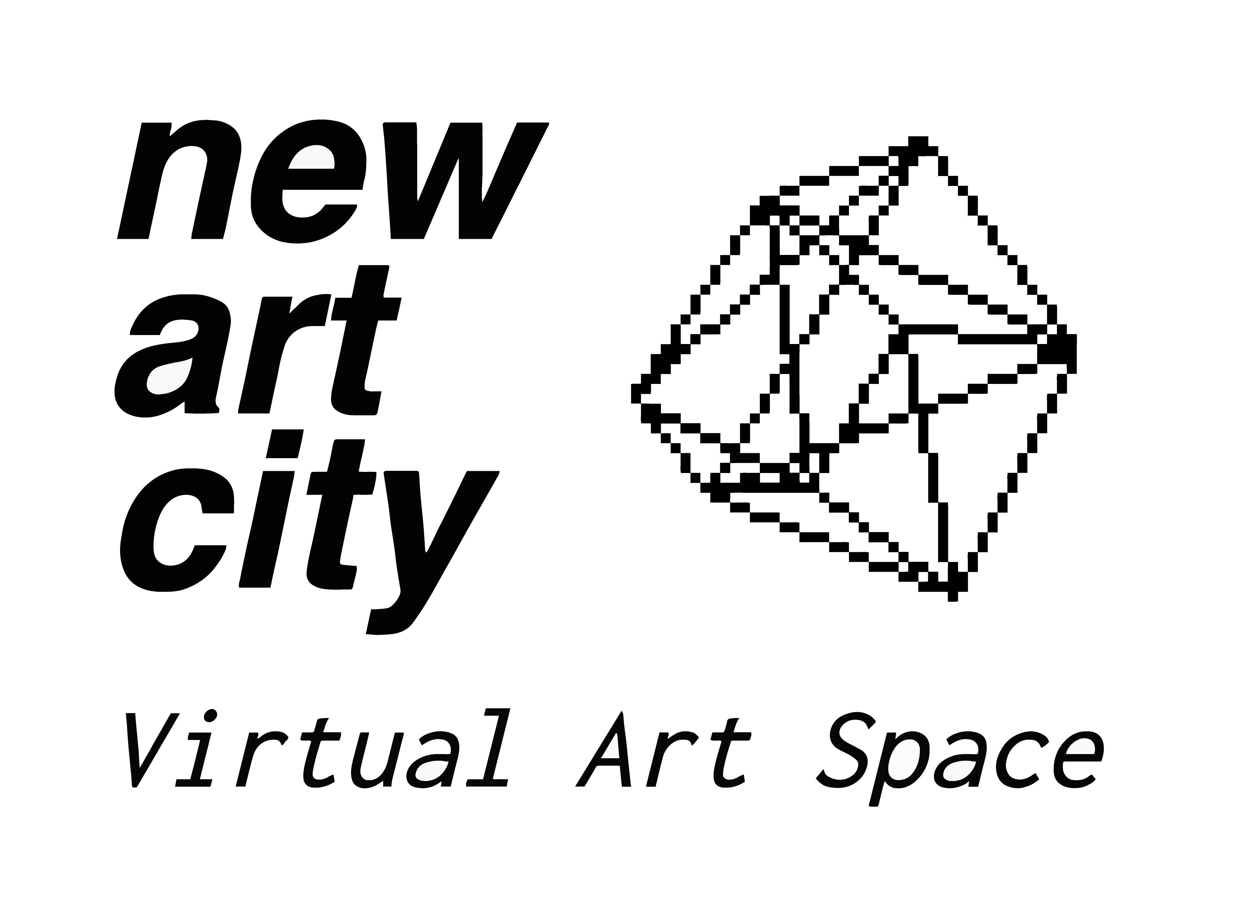 New Art City logo black on white